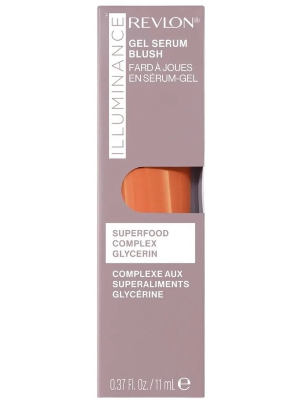 3/$12 Revlon 130 Beaming Coral Illuminance Gel Serum Blush